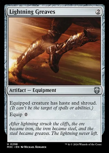 Lightning Greaves 298