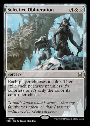 Selective Obliteration 35