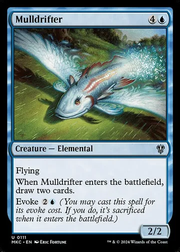 Mulldrifter 111, carta de Magic: The Gathering de Murders at Karlov Manor Commander