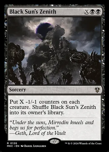 Black Sun's Zenith 126