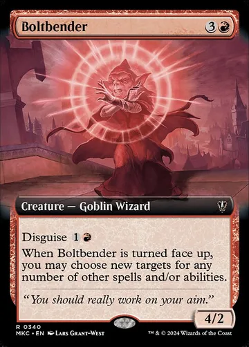 Boltbender 340, carta de Magic: The Gathering de Murders at Karlov Manor Commander
