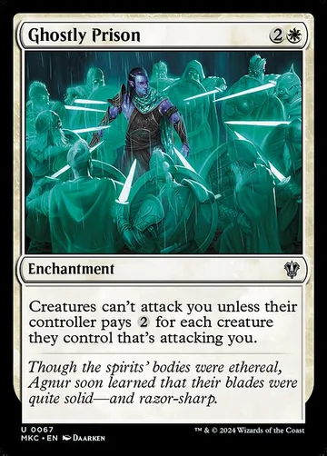 Ghostly Prison 67, carta de Magic: The Gathering de Murders at Karlov Manor Commander