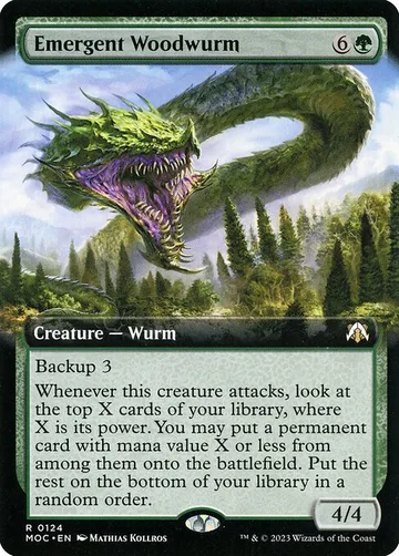 Emergent Woodwurm 124