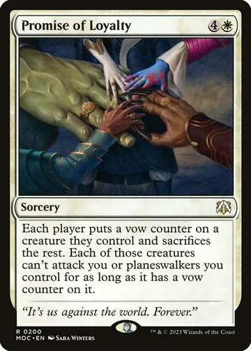 Promise of Loyalty 200