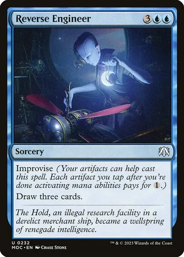 Reverse Engineer 232, carta de Magic: The Gathering de March of the Machine Commander