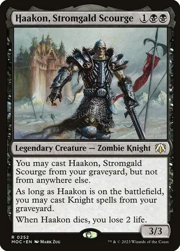 Haakon, Stromgald Scourge 252