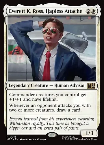 Everett K. Ross, Hapless Attaché 13