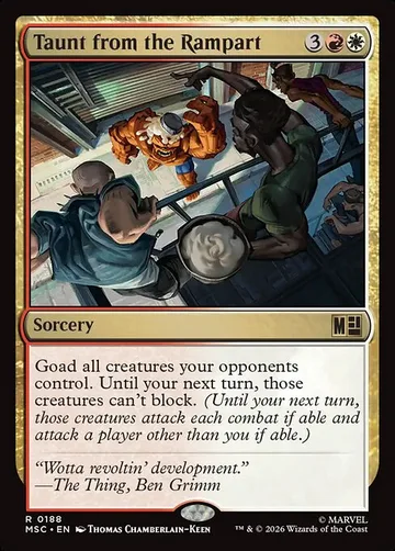 Taunt from the Rampart 188