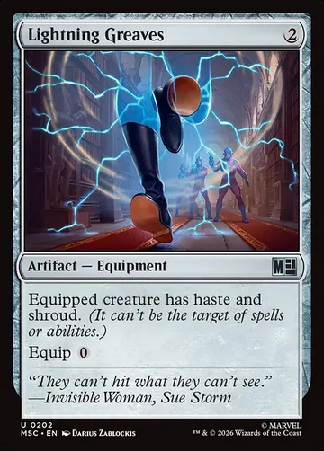 Lightning Greaves 202