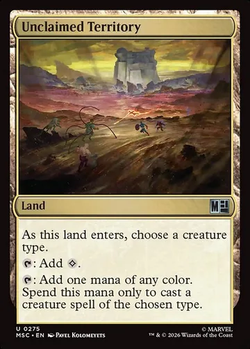 Unclaimed Territory 275