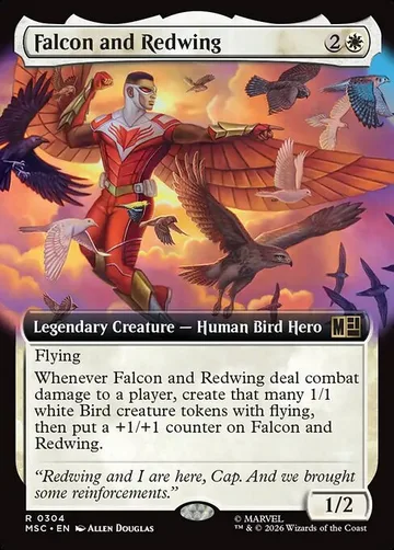 Falcon and Redwing 304