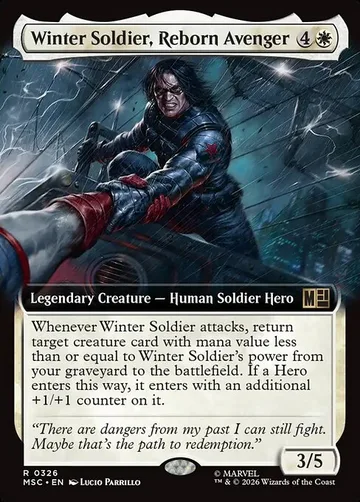 Winter Soldier, Reborn Avenger 326
