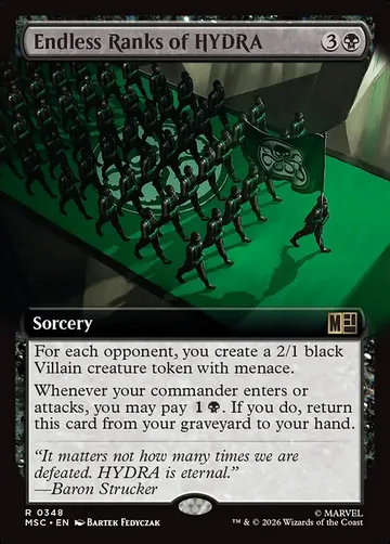 Endless Ranks of HYDRA 348