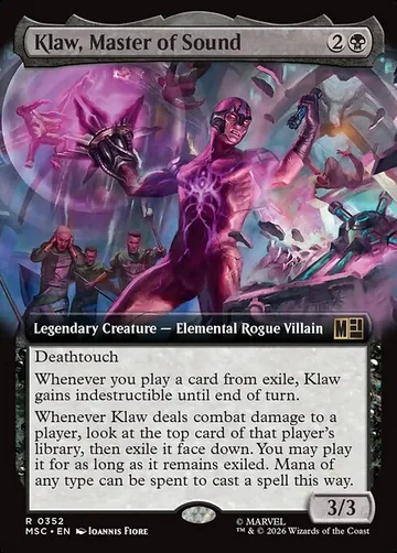 Klaw, Master of Sound 352