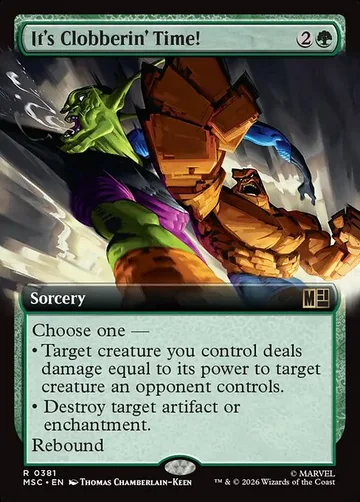 It's Clobberin' Time! 381