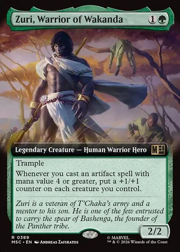 Zuri, Warrior of Wakanda 389