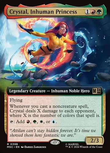 Crystal, Inhuman Princess 398