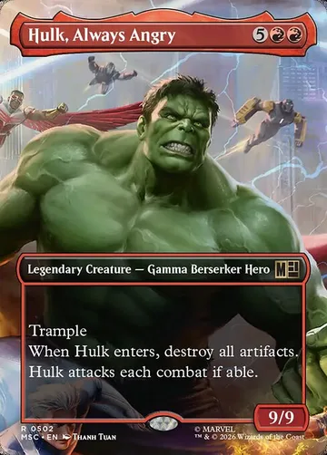Hulk, Always Angry 502