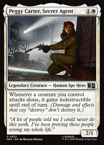 Peggy Carter, Secret Agent 523
