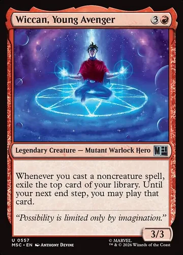 Wiccan, Young Avenger 557