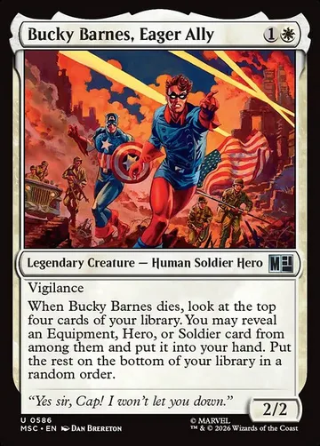 Bucky Barnes, Eager Ally 586