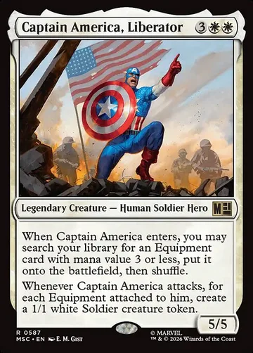Captain America, Liberator 587