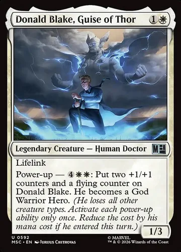 Donald Blake, Guise of Thor 592