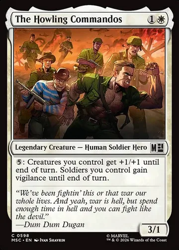 The Howling Commandos 598