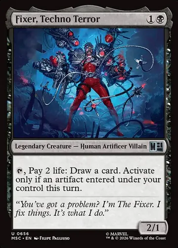 Fixer, Techno Terror 656