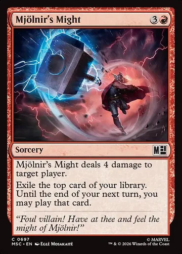 Mjölnir's Might 697