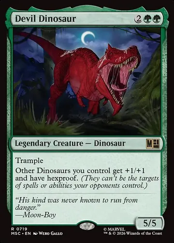 Devil Dinosaur 719