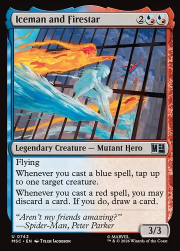 Iceman and Firestar 742