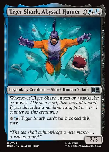 Tiger Shark, Abyssal Hunter 747
