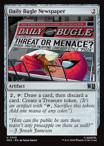Daily Bugle Newspaper 749