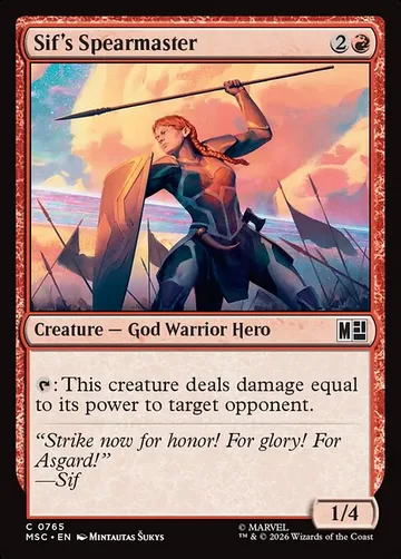 Sif's Spearmaster 765