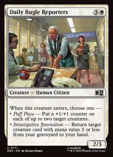 Daily Bugle Reporters 771