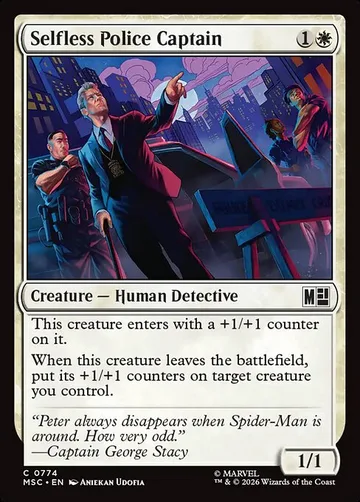 Selfless Police Captain 774