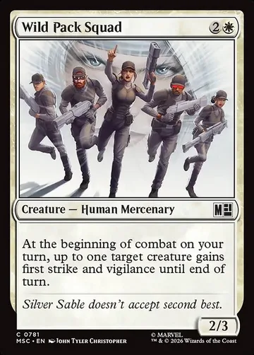 Wild Pack Squad 781