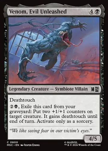 Venom, Evil Unleashed 800