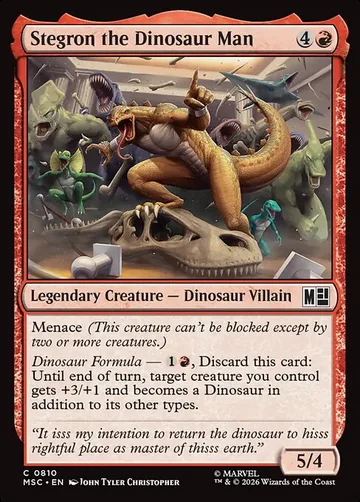 Stegron the Dinosaur Man 810
