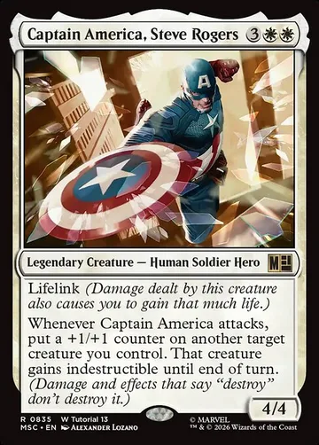 Captain America, Steve Rogers 835