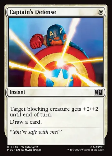Captain's Defense 836