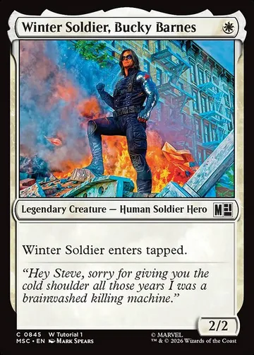Winter Soldier, Bucky Barnes 845