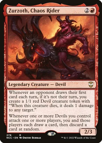 Zurzoth, Chaos Rider 278