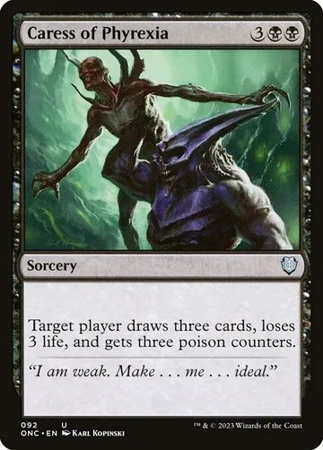 Caress of Phyrexia 92