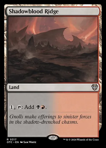 Shadowblood Ridge 317