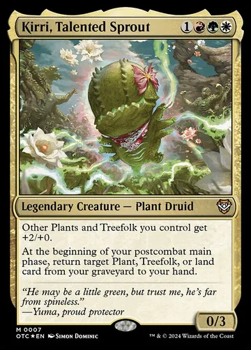 Kirri, Talented Sprout 7