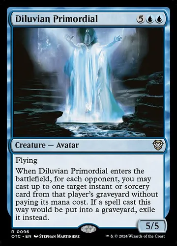 Diluvian Primordial 96, carta de Magic: The Gathering de Outlaws of Thunder Junction Commander
