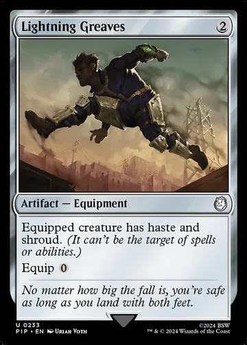 Lightning Greaves 233