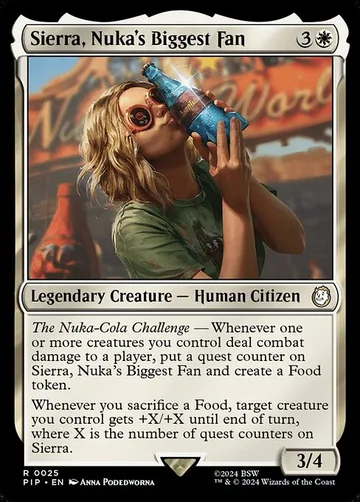 Sierra, Nuka's Biggest Fan 25